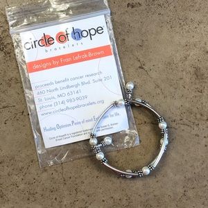Circle of Hope Pearl Bracelet